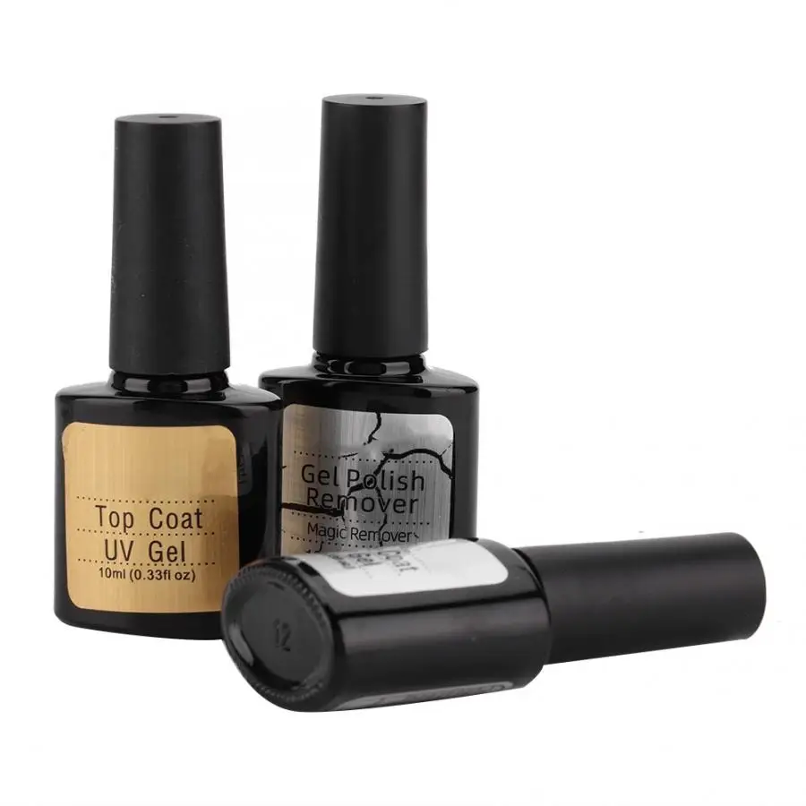 30ml Gel Nail Remover Nails Base Top Coat UV Gel Nail Polish Remover All For Manicure of Top Coat,Base Coat,Gel Polish Remover