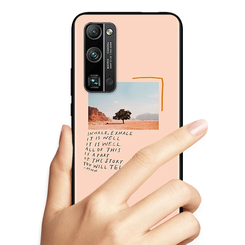 Силиконовый мягкий чехол из ТПУ с цветами подсолнухами розами для Honor 50 X20 SE V30 30 30S