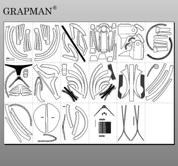 Картонная маска для шлема солдат ручное пространство 3D бумажная игрушка