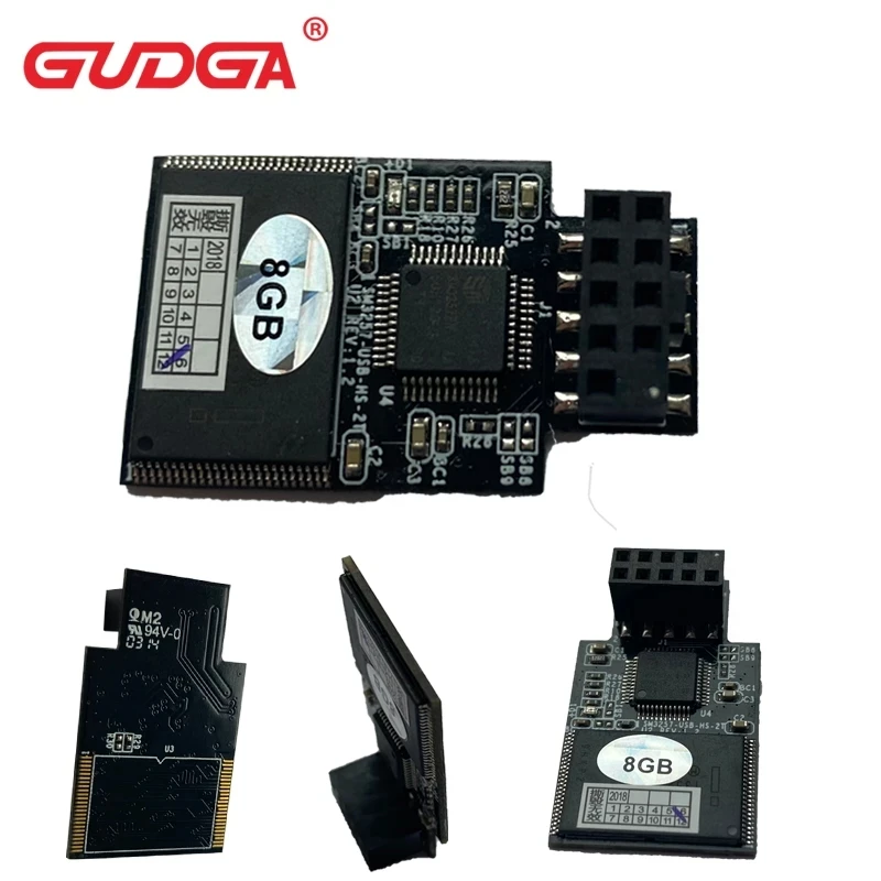 Промышленный встроенный USB-диск (USB DOM) Flash 8G DOM MLC NAS вертикальный монтаж SSD eUSB 8 Гбайт