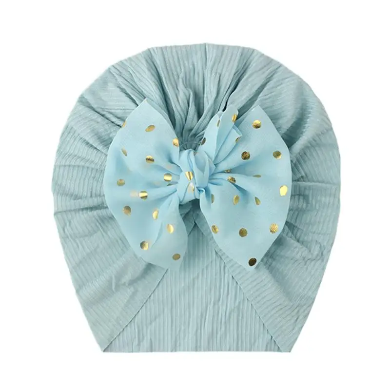 

NEW Baby Hat Knot Bow Baby Headbands Toddler Turban Infant Head Wraps Kids Bonnet Newborn Toddler Beanie Cap For 0-24M