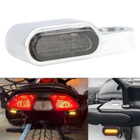 12v 335smd motorcycle indicators led turn signal handlebar amber signal lamp blinker aluminum black silver color