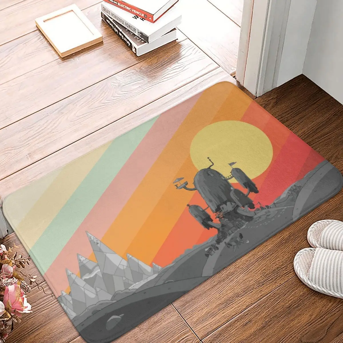 

Land Of Ooo Adventure Time Doormat Carpet Mat Rug Polyester Non-Slip Floor Decor Bath Bathroom Kitchen Balcony 40x60