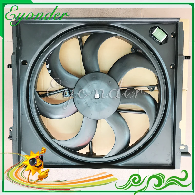 Кондиционер A/C радиатор электродвигатель вентилятора для Renault KADJAR Nissan Qashqai J11 ROGUE