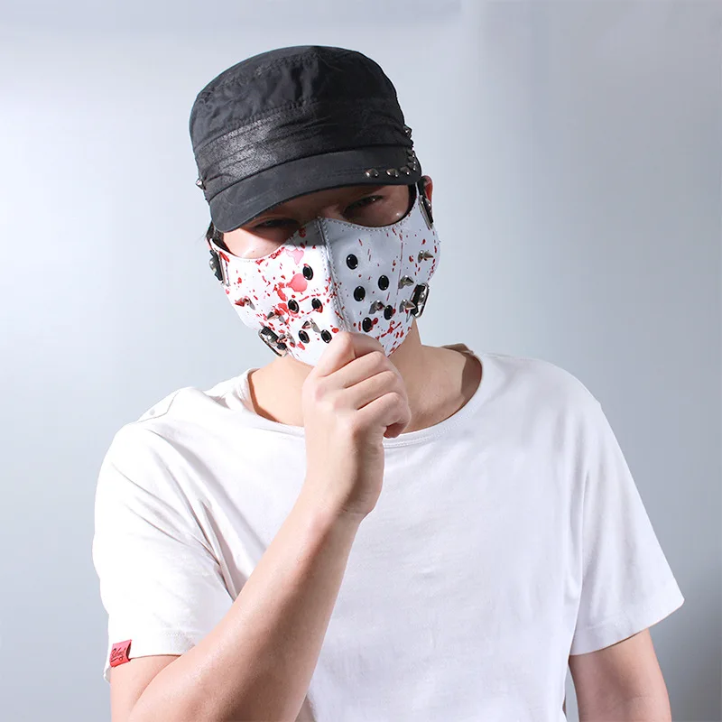 Реквизит для косплея маска в стиле панк ветрозащитная лица локомотив верховой