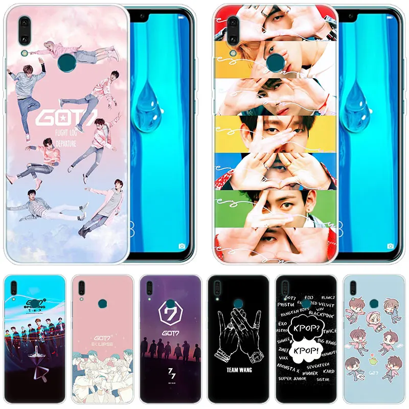 Роскошный мягкий силиконовый чехол для группы мальчиков Kpop GOT7 Huawei Mate 30 20 Lite 10 Pro Y5