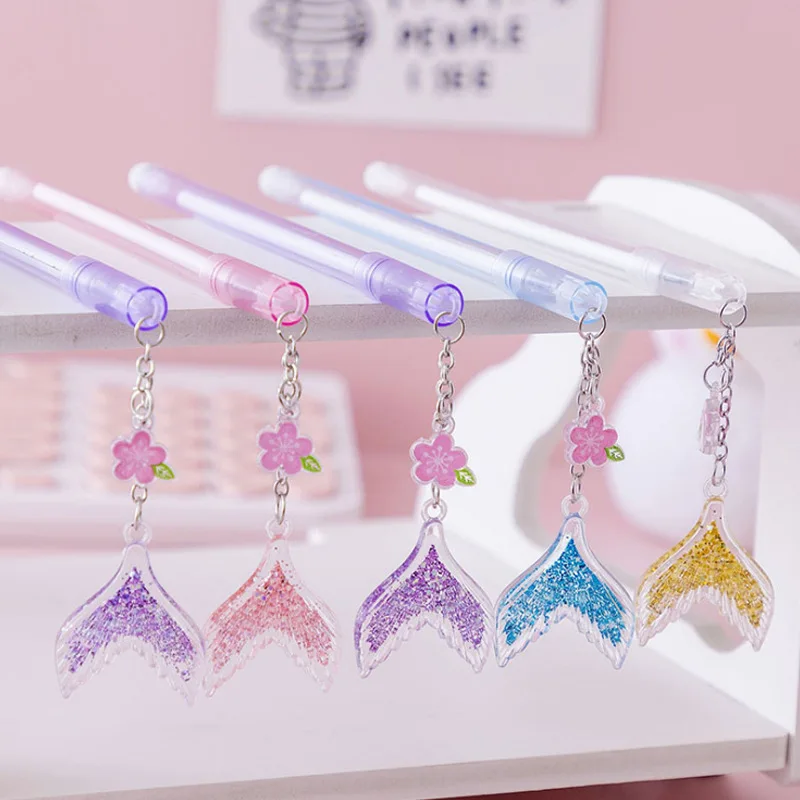 Гелевая ручка Lytwtw с подвеской в виде звезды рыбы 1 шт. принадлежности для школы