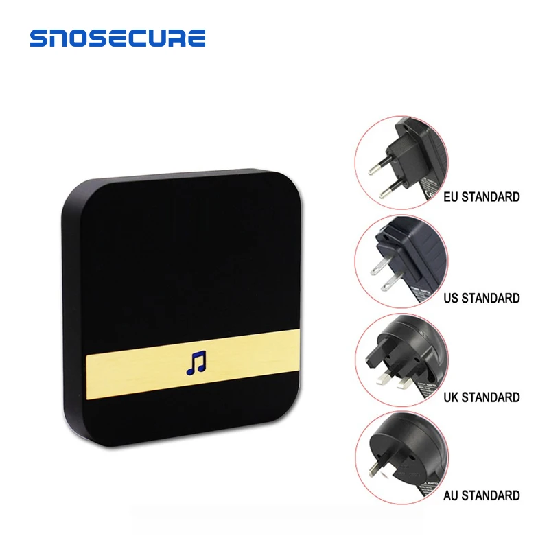 Дверной звонок SNOSECURE умная беспроводная камера с низким энергопотреблением Wi-Fi