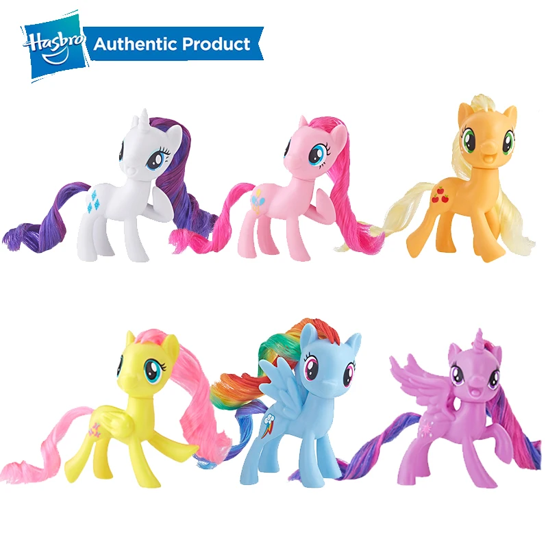 FurReal Friends, My Little Pony с рисунком из мультфильма «Мой Маленький Пони» друзей 3-дюймовая пленка маленькие пони всех цветов радуги; платье в серии «Lyra Heartstring редкость фигурка коллекционная игрушка