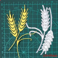 rice earswheat earsthanksgiving metal cutting dies for stamps scrapbooking stencils diy paper album cards decor embossing 2020