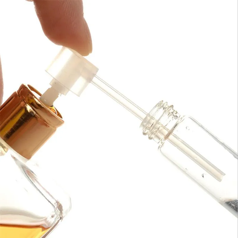 

10Pcs/lot Perfume Dispenser Tools Diffuser Funnels Cosmetic Pump Dispenser Portable Sprayer Refill Pump Bottle Filling Device