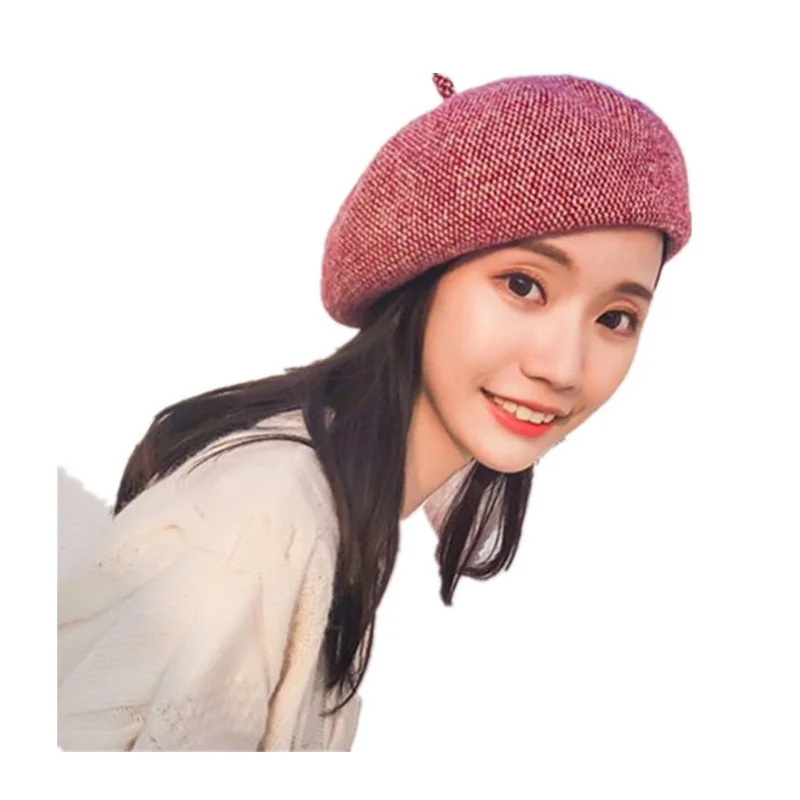 

wool Women Beret Autumn spring Octagonal Cap Hats Stylish Artist Newsboy Caps Boina para mujer sombreros Beret pour femme Bonnet