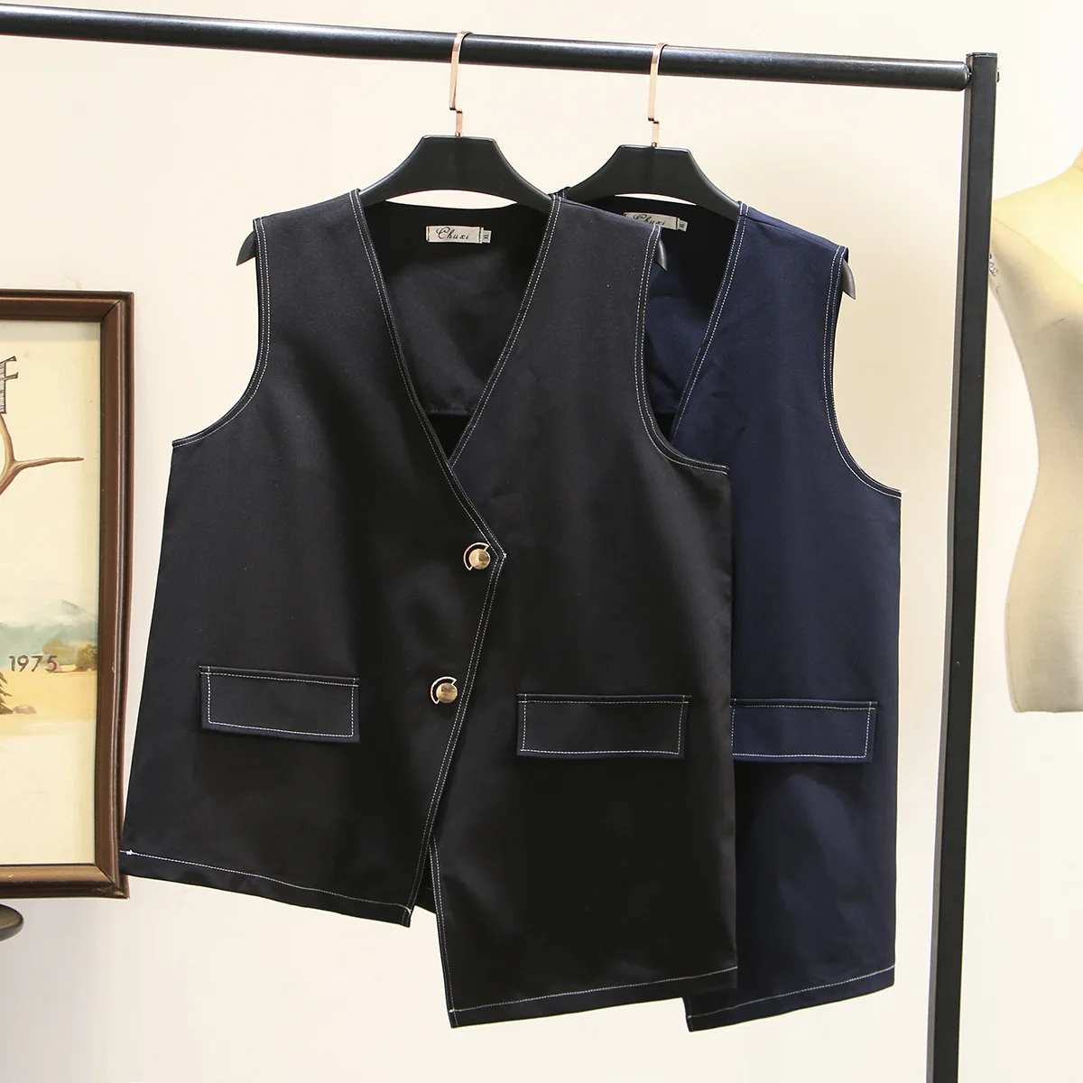 2020 весенние повседневные тонкие ассиметричные Жилеты женские модные пальто без