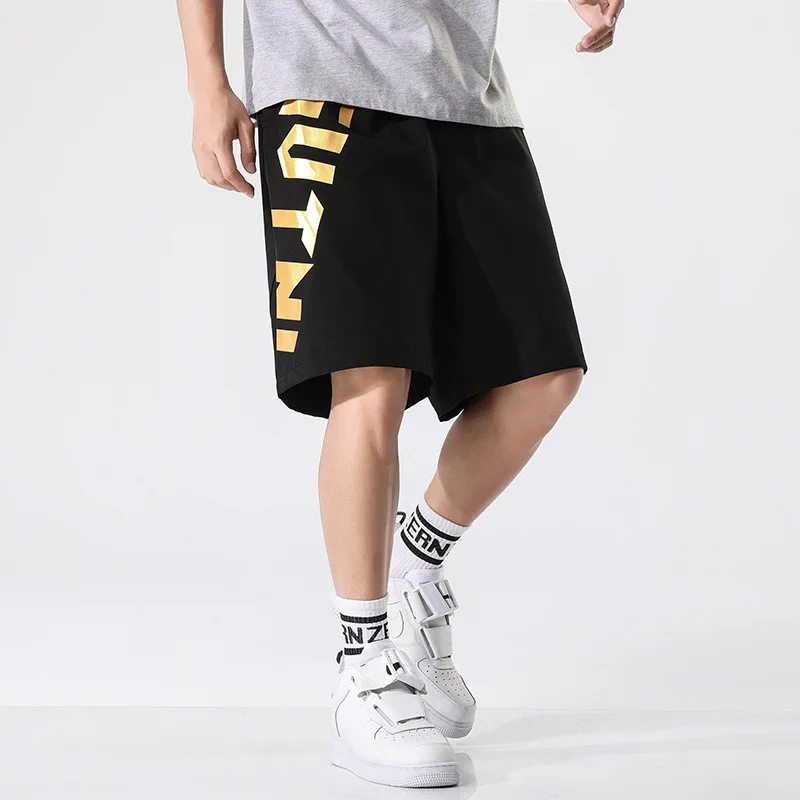 Мужские шорты увеличивающие рост летние пятиконечные брюки мужские спортивные