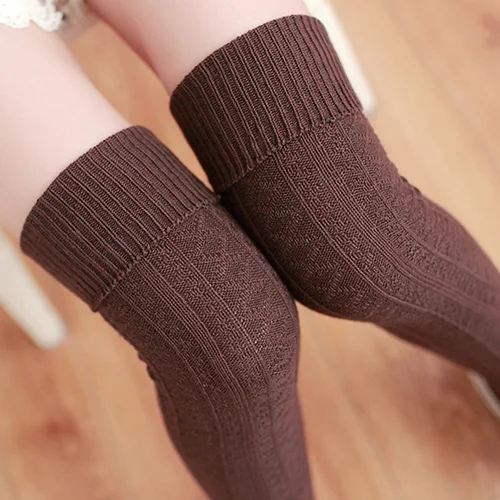 Beenwarmers vrouwen модные осенне-зимние облегающие высокие женские носки выше колена тонкие чулки гетры для танцев