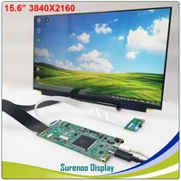 15 6 inch 4k 3840x2160 hdmi compatible type_c one line pass lcd module monitor screen for windows android cable projection