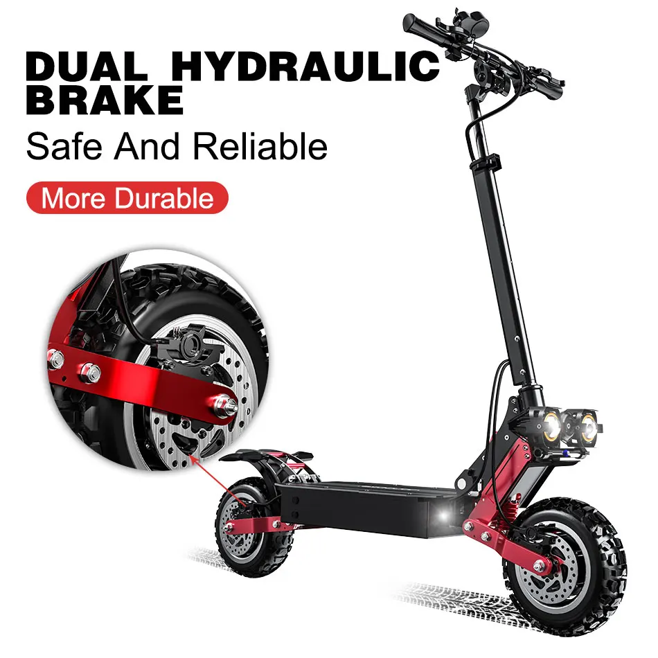 Janobike T85 5600 Вт 85 км/ч для взрослых Электрический скутер 32Ah батарея складной самокат