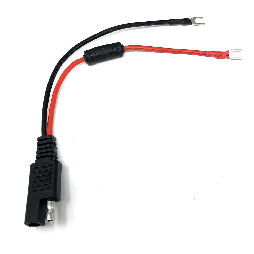 DIY 20 см 18AWG кабель SAE U терминал для жгут быстрого подключения/разъединения в сборе