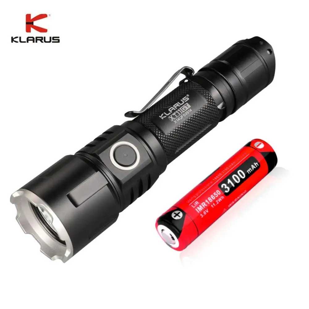 Фонарик Оригинал KLARUS XT11GT 18650 CREE XHP35 HI D4 светодиодный тактический фонарик 2000 лм с USB