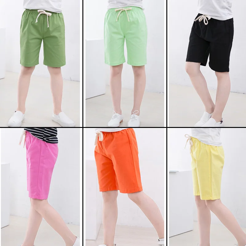 Летняя детская одежда для девочек Детские шорты Одежда маленьких мальчиков и