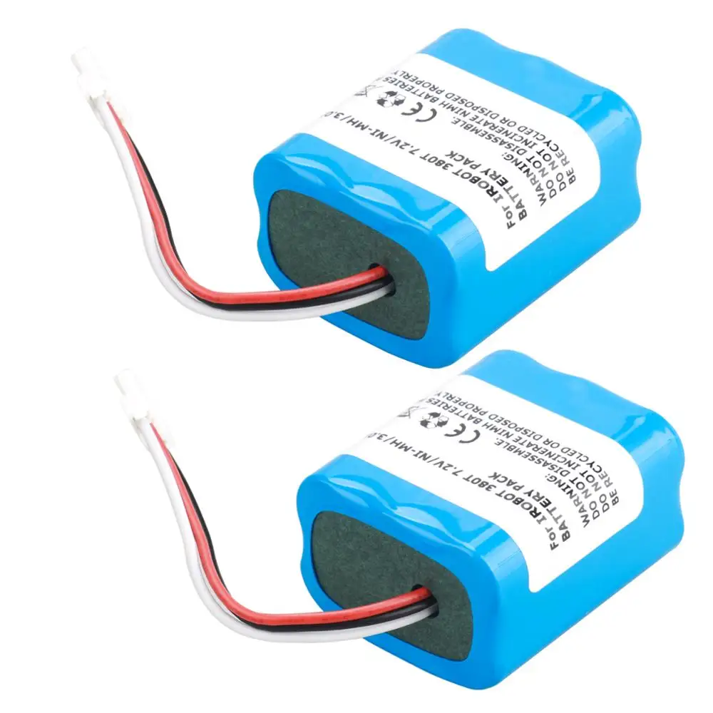 7.2V 3.0Ah Battery For iRobot Roomba Braava 380 380T Mint 5200c Ni-MH 3000mAh Rechargeable battery | Электроника