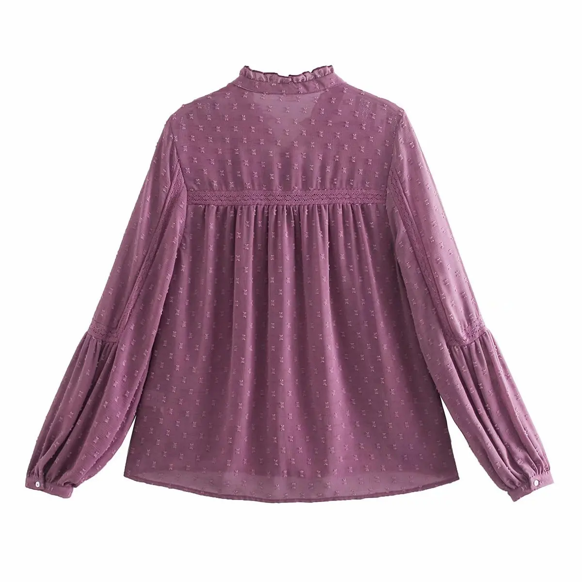 

Spring and autumn new women's clothing and bowknot gauze long sleeve shirts tops for women fashion