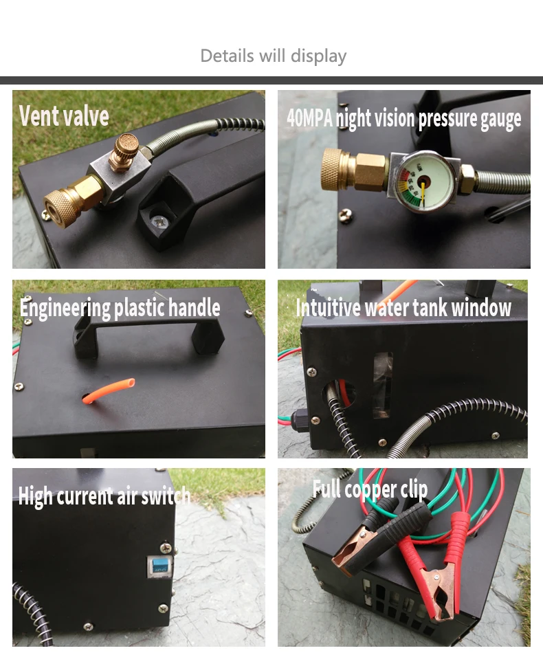 4500psi 300 бар 30 мпа 12 В Pcp воздушный компрессор 12 В миниатюрный Pcp компрессор, в том числе воздушный компрессор высокого давления трансформатор