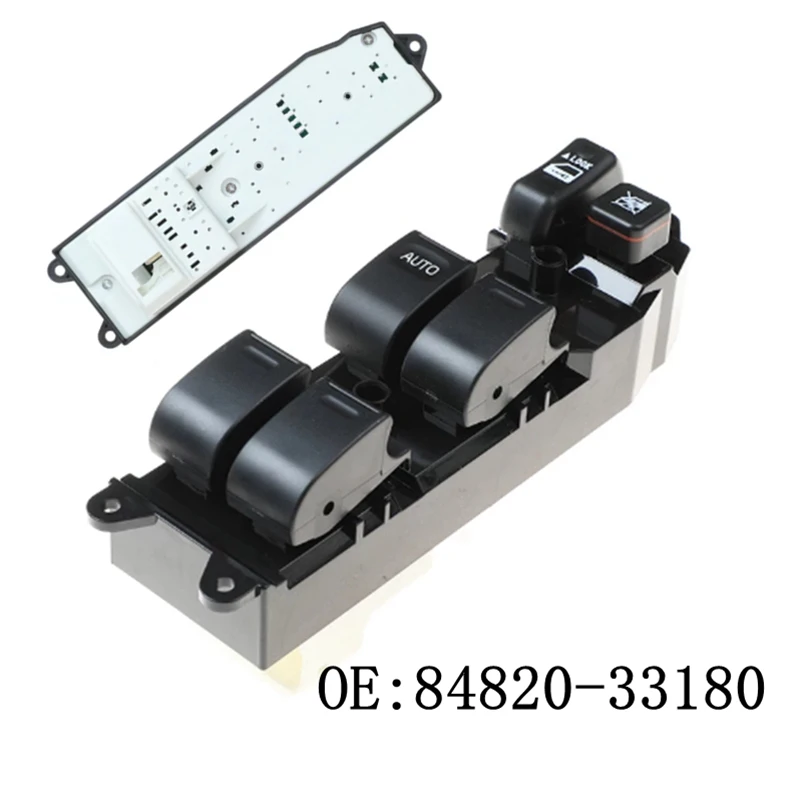 

Новый мастер-переключатель стеклоподъемника левого и Переднего Вида 84820-33180 8482033180 подходит для Toyota Camry 2001-2006 автомобильные аксессуары