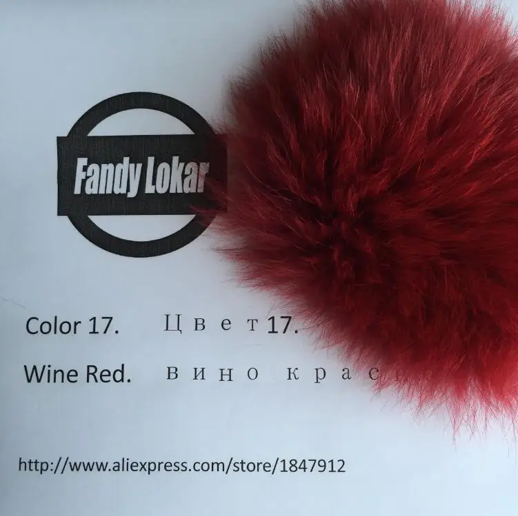 RF1806 Wine Red Fandy lokar шуба из натурального Лисьего меха женская зимняя мода натуральный Лисий мех пальто стоячий воротник пальто женская натуральная Меховая куртка RF1806 - Цвет: RF1806 Wine Red