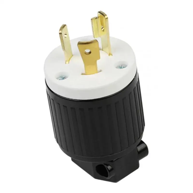 L5-20P 20-Amp 125 Vac 3 Pin Male Plug For Generator Cords NON-SLIP # | Автомобили и мотоциклы