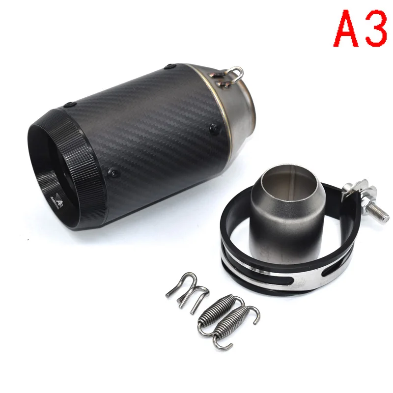 

51mm exhaust For BMW S1000RR Z800 CBR1000RR ZX-10R R6 Mt07 Mt09 Modified Universal Motorcycle Exhaust Muffler Pipe Escape Motoo
