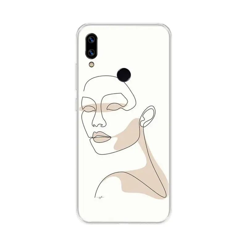 

Abstract line art Phone Case For OPPO F 1S 7 9 K1 A77 F3 RENO F11 A5 A9 2020 A73S R15 REALME PRO