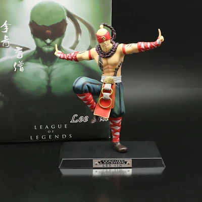 Лига Легенд и принтом фигурку игры слепой Джинкс Yasuo модель игрушки Фигурки 3D
