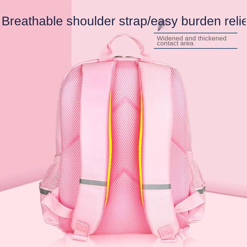 

Disney's New Children's School Bag 6-10 Years Old Children's Backpack Frozen 2 Princess Aisha Cartoon Cute School Backpack