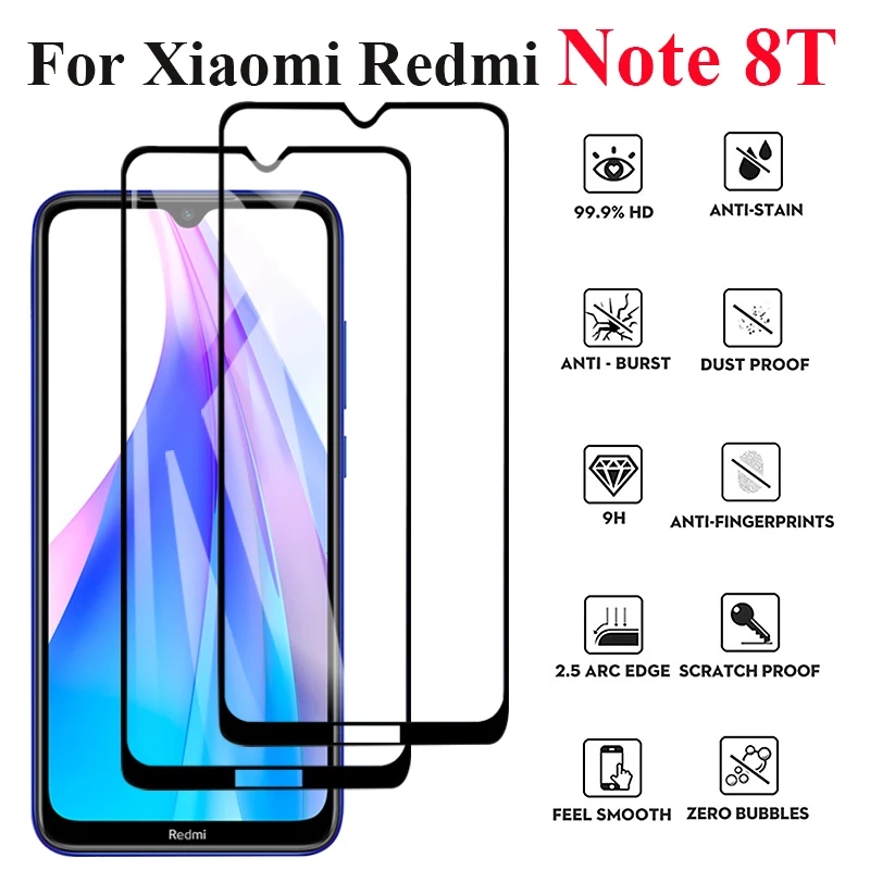 Note 8 T закаленное стекло для Xiao mi Red Note8t защитная пленка Xiomi Re Glas Xia T8 Xiamo пленка| |