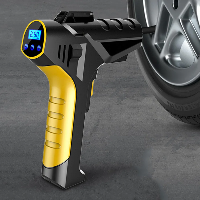 

Portable Electric Car Tire Inflator Pump Car Air Compressor Wireless Electric Air Pump For Car Bike Motorcycle Boat Bicycle Pump