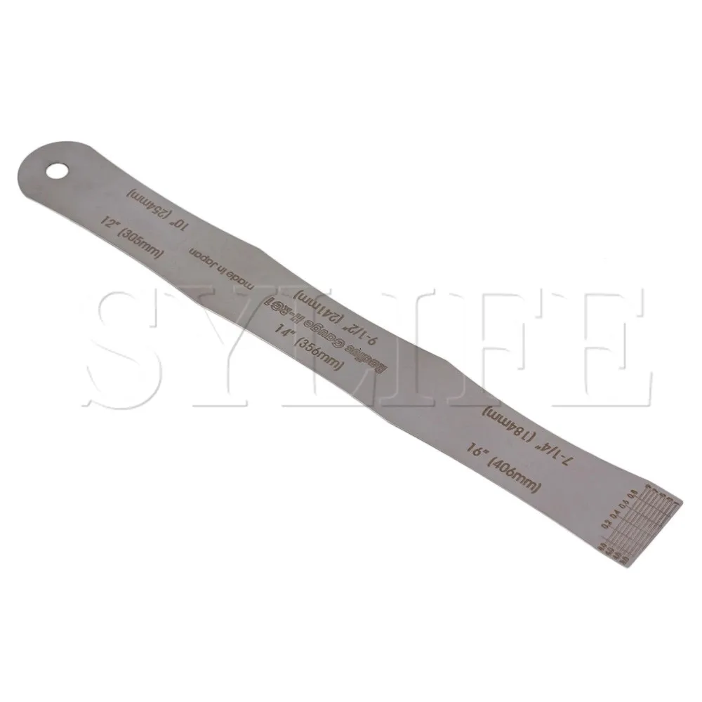 Серебристая стальная радиальная линейка измерительные приборы радиальный