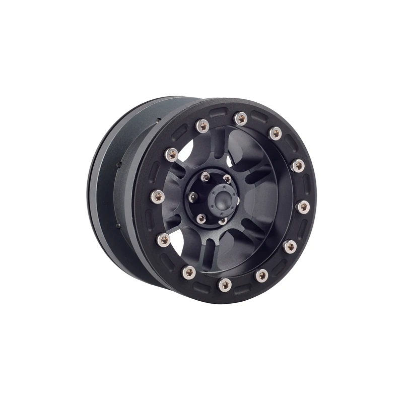 

8PCS Metal 2.2 Inch Beadlock Wheel Rims for 1/10 RC Rock Crawler Axial SCX10 RR10 Wraith TRAXXAS TRX4 TRX6