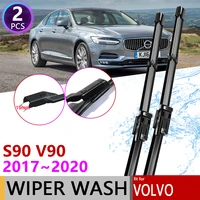 for volvo s90 v90 20172020 s 90 v windscreen wipers t4 t5 t6 t8 d3 d4 d5 awd car wiper blades car accessories 2018 2019