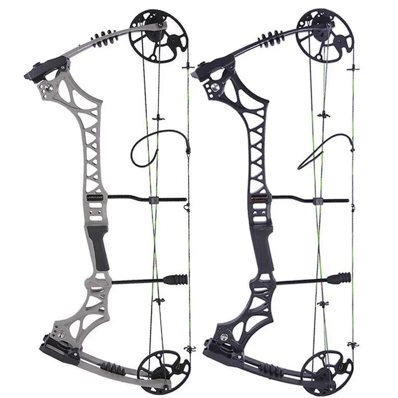 

New M129 Compound Bow 30-70Lbs 320 feet/s Brace Height 7.4 Inches Let-off 80% for Archery Bow Hunting Shooting