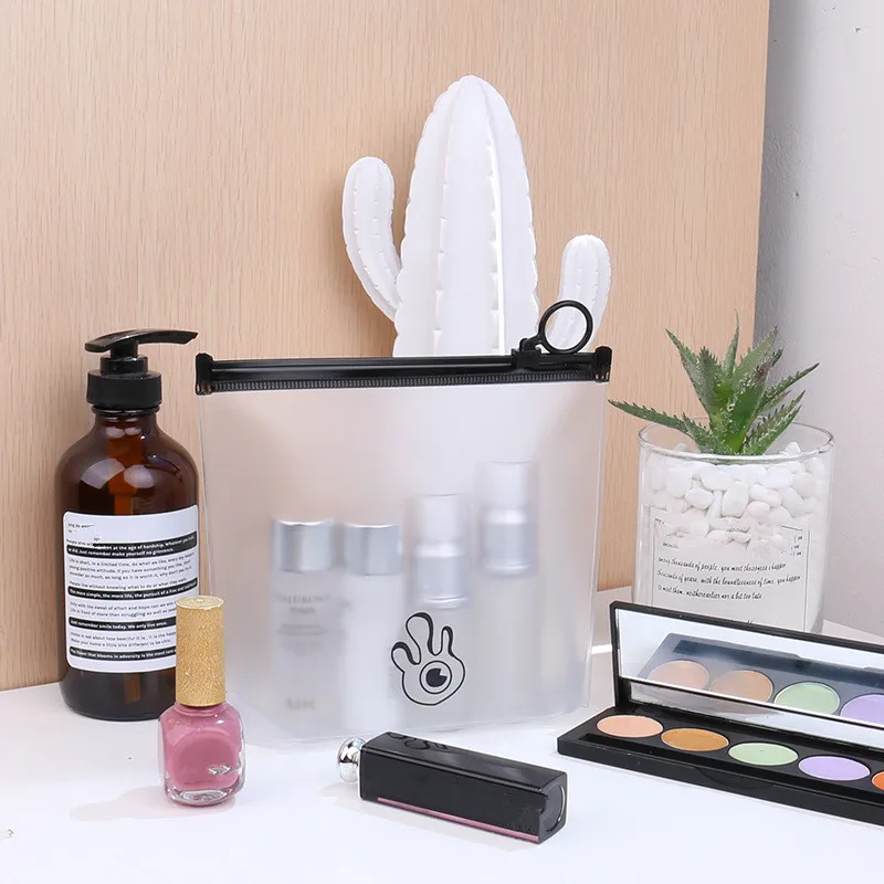 ETya прозрачная косметичка из ПВХ для девочек водонепроницаемая Женская дорожная