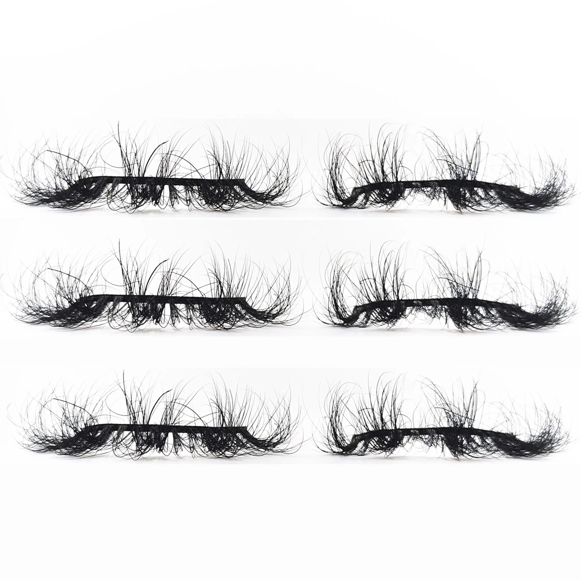 Fluffy Eyelashes 10mm-18mm 3d Mink Handmade Soft Volume Natural Lashes maquillaje Lash Vendors False | Красота и здоровье