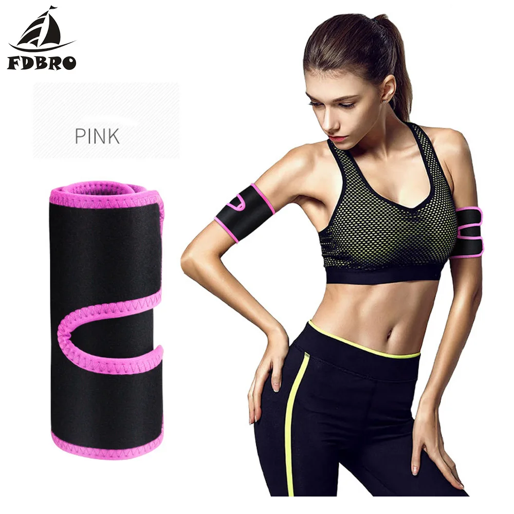 FDBRO 1 пара фитнес браслет для йоги бега похудения рук Формирователи тела гетры
