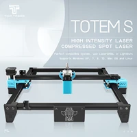 twotrees totem s cnc laser engraving machine 40w fast high precision cut engraver for metal wood leather picture printing