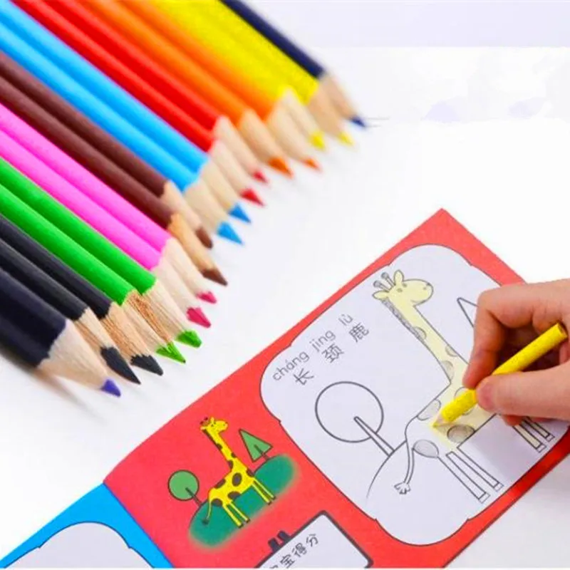 86 шт. Набор для рисования с акварелью кисть карандаши масляные пастельные