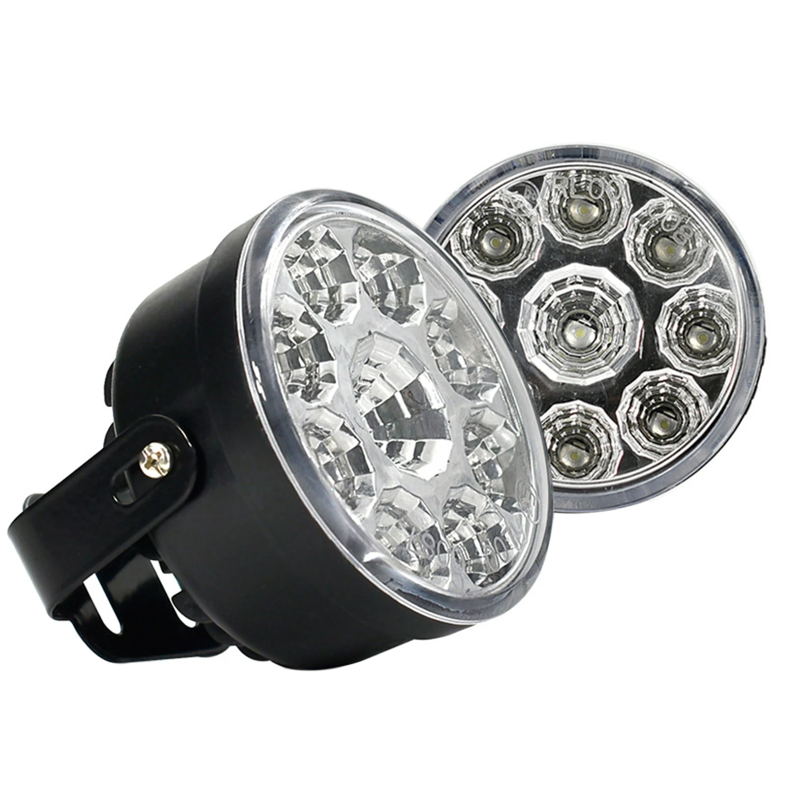 

Round Led Headlight Led High Brightness Running Lights Headlamp Kit For Motorcycles Cars DRL Universal Accessories