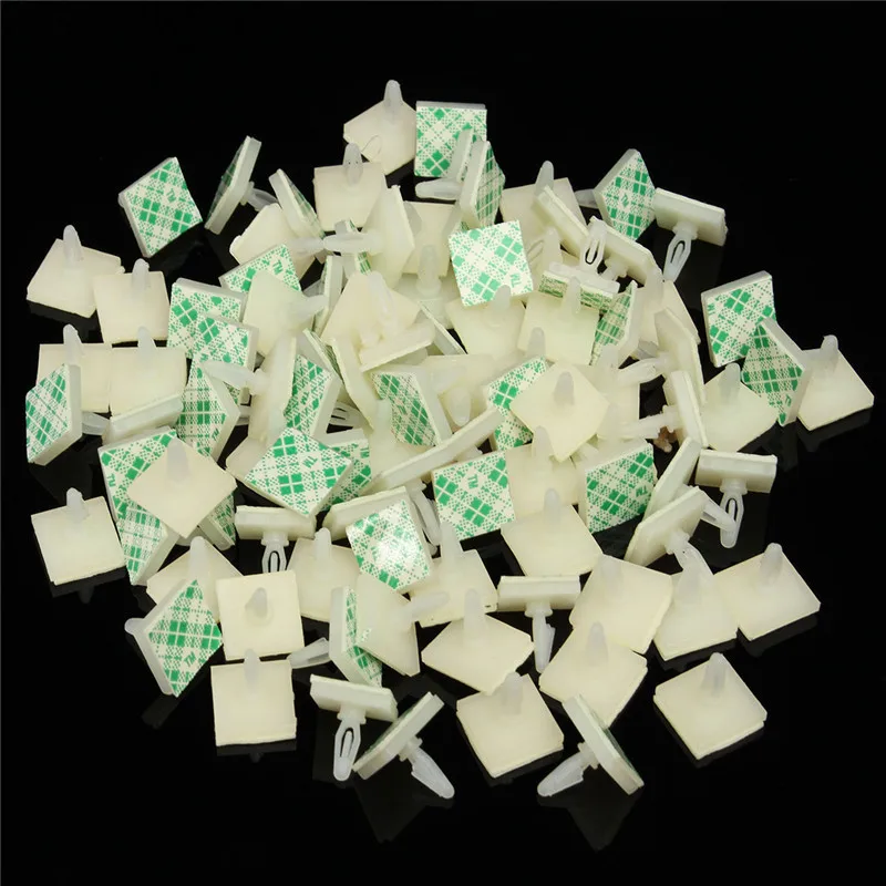 

2000PCS/Set HC-5 Nylon Plastic Stick Support On PCB Spacer Standoff Locking Snap-In Posts Fixed Clips Adhesive 3mm Hol