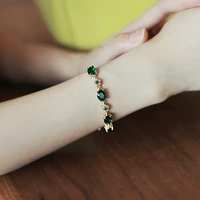 korea dongdamen new diamond inlaid fashion personality tide micro zircon net red temperament exquisite bracelet