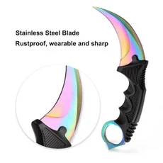 

CS GO Hunting Fixed Knife Karambit Tactical Combat Survival Neck Claw Knives Hike Outdoor Self Defense Hunting Survival Knife