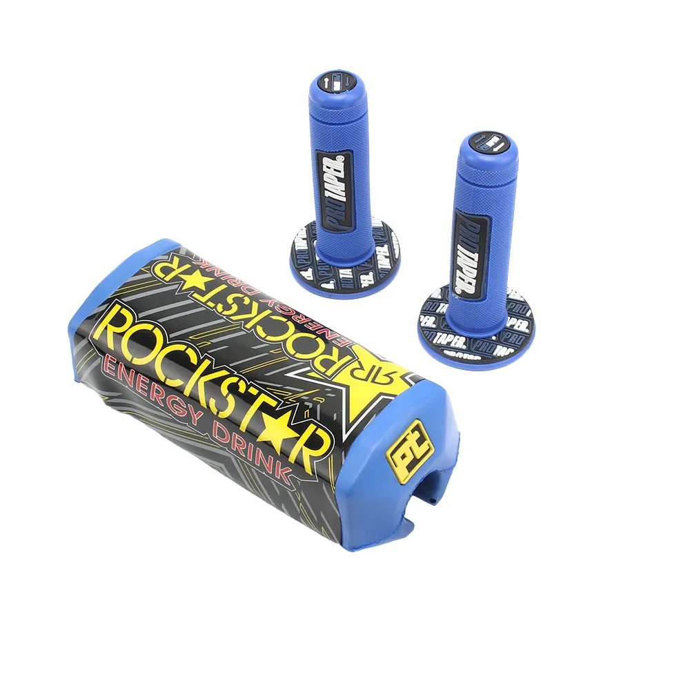 

10 Colors Motorcycles Handlebar Pads 1-1/8" Handlebar Chest Protector Cross Bar Pad Fit CRF EXC YZF Motorcross Dirt Pit Bike